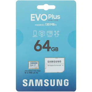 Samsung EVO Plus 存储卡 64 GB (MB-MC64KA/RU)