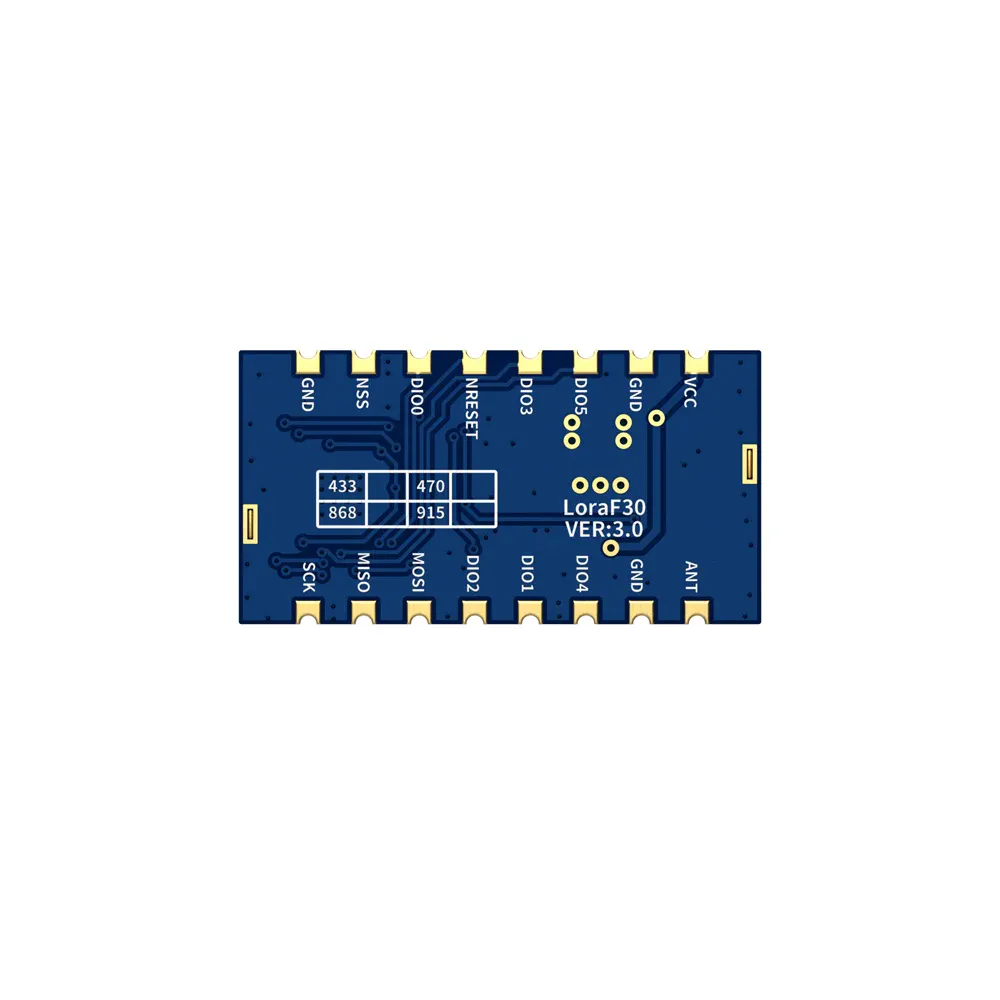 Radio module LORA SX1278, 433 MHz, with connector