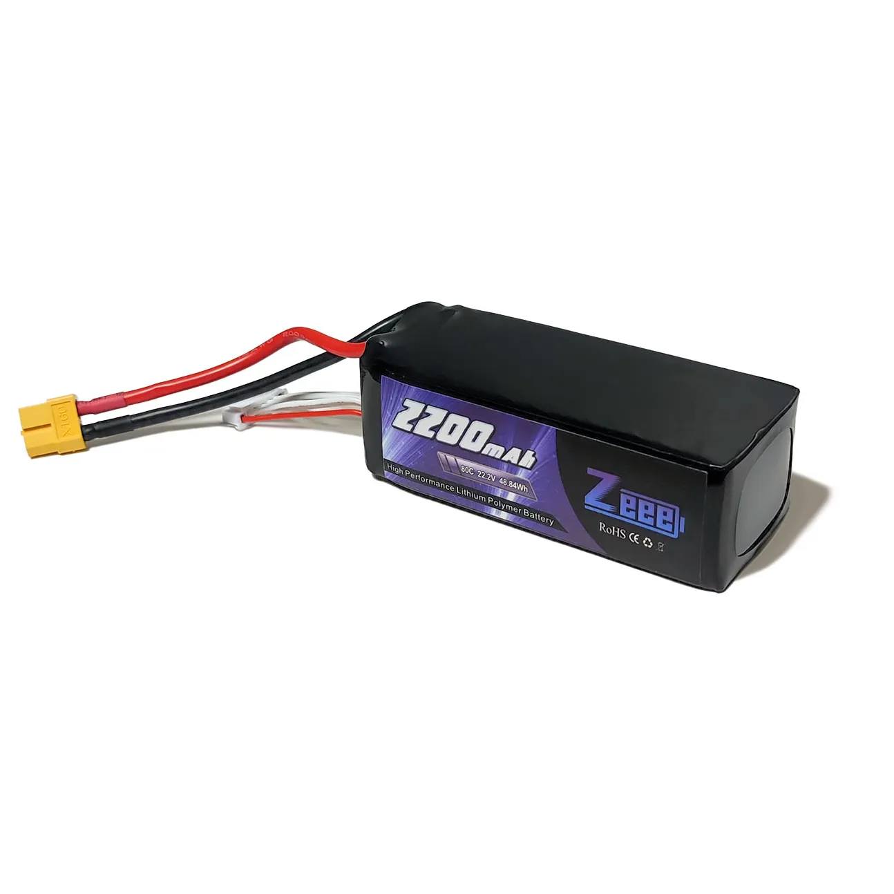 Zeee 2200mAh 6S 80C LiPo Battery (XT60)