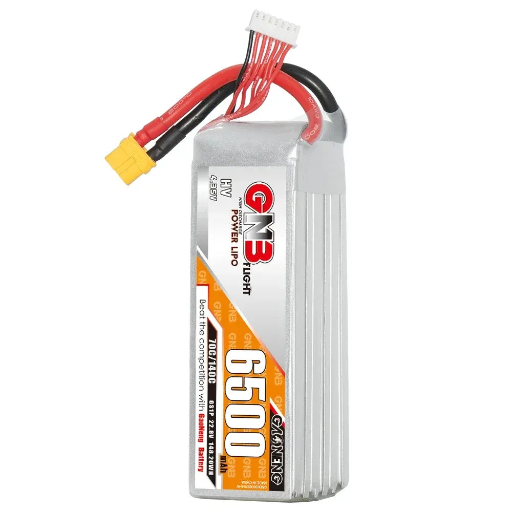Battery for FPV GNB 6500mah 6S 70C XT60