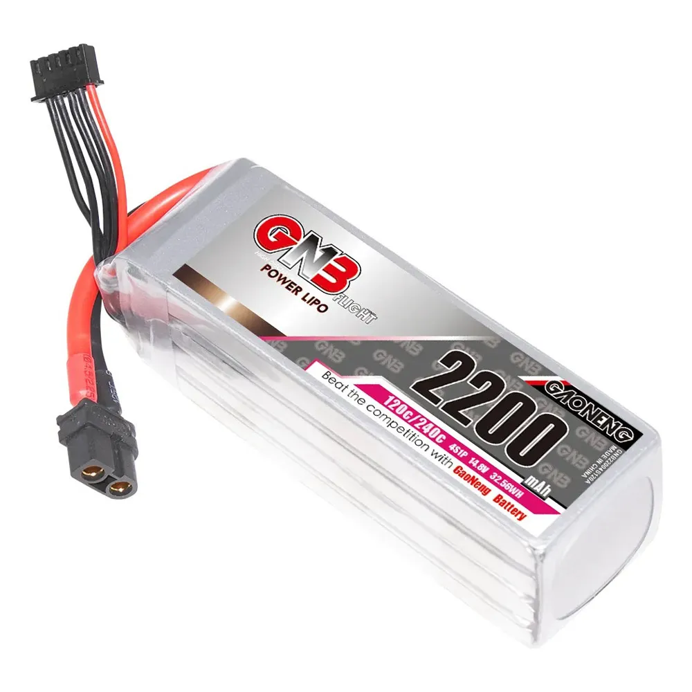 Battery GNB 2200mAh 4S 120C LiPo (XT60)