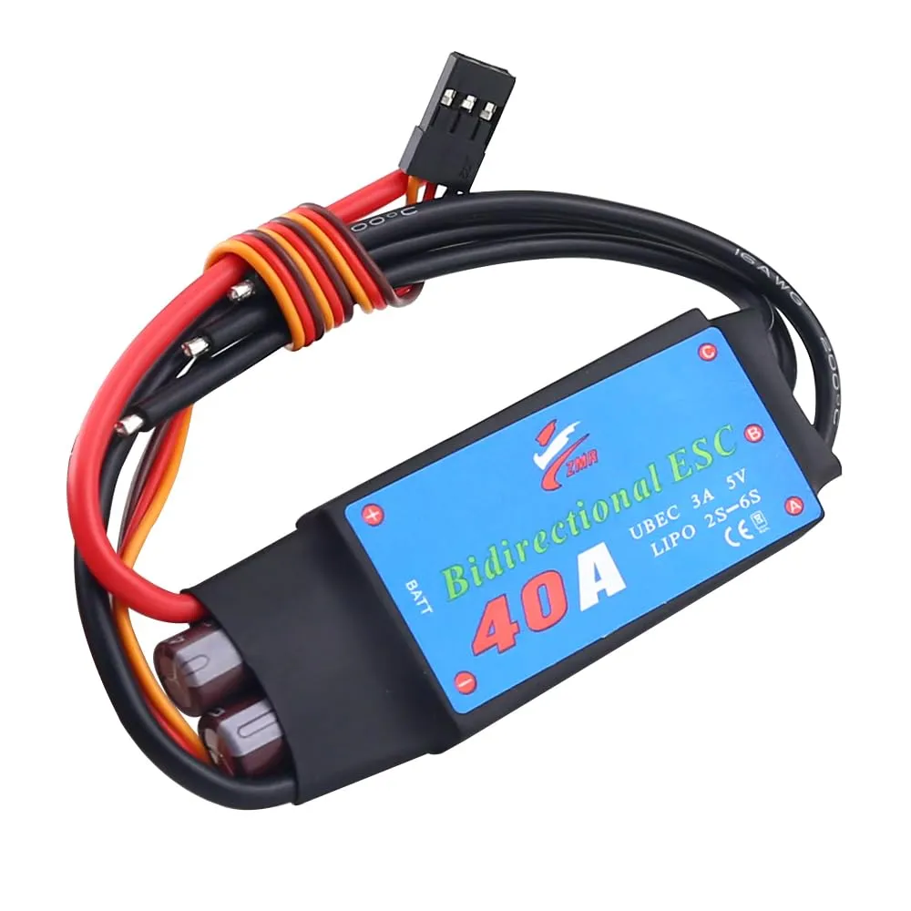 Speed controller Bidirectional 40A 2-6s UBEC 3A 5V