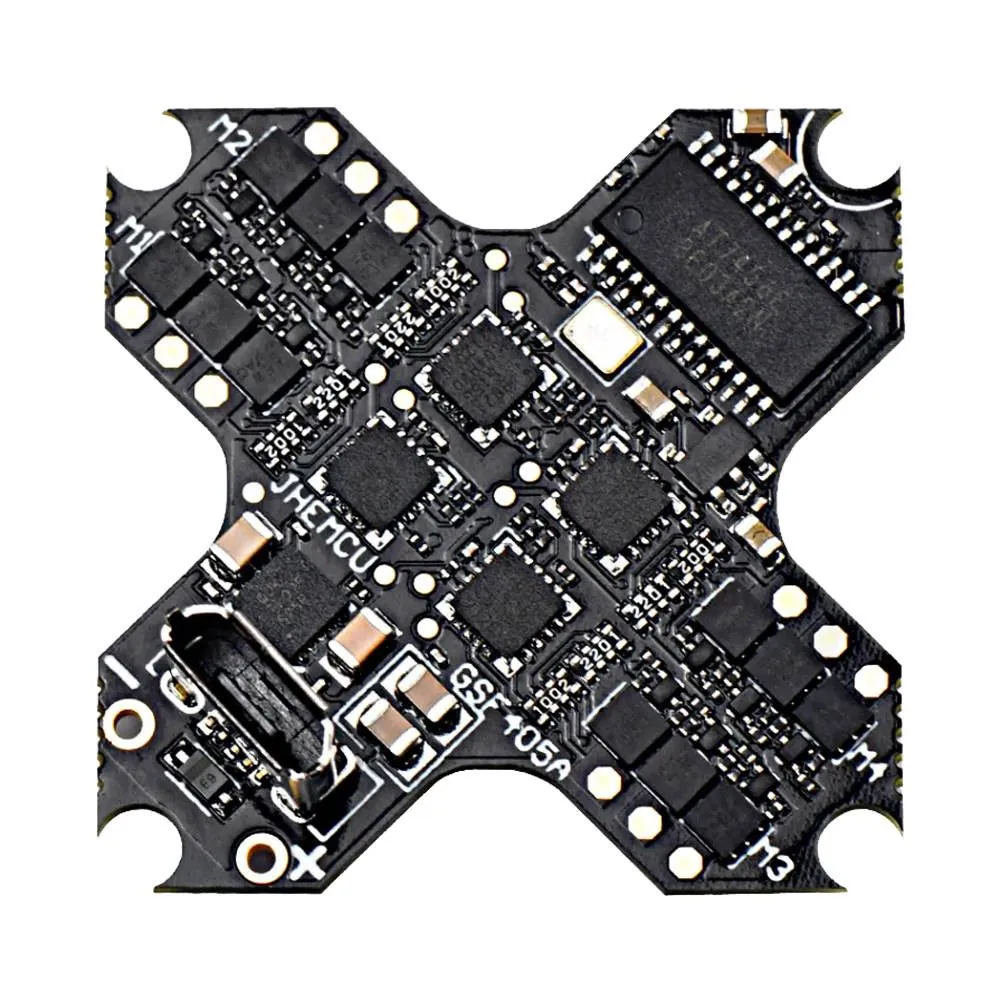 Flight controller JHEMCU GSF405A AIO 1-2S 5A with built-in ELRS receiver