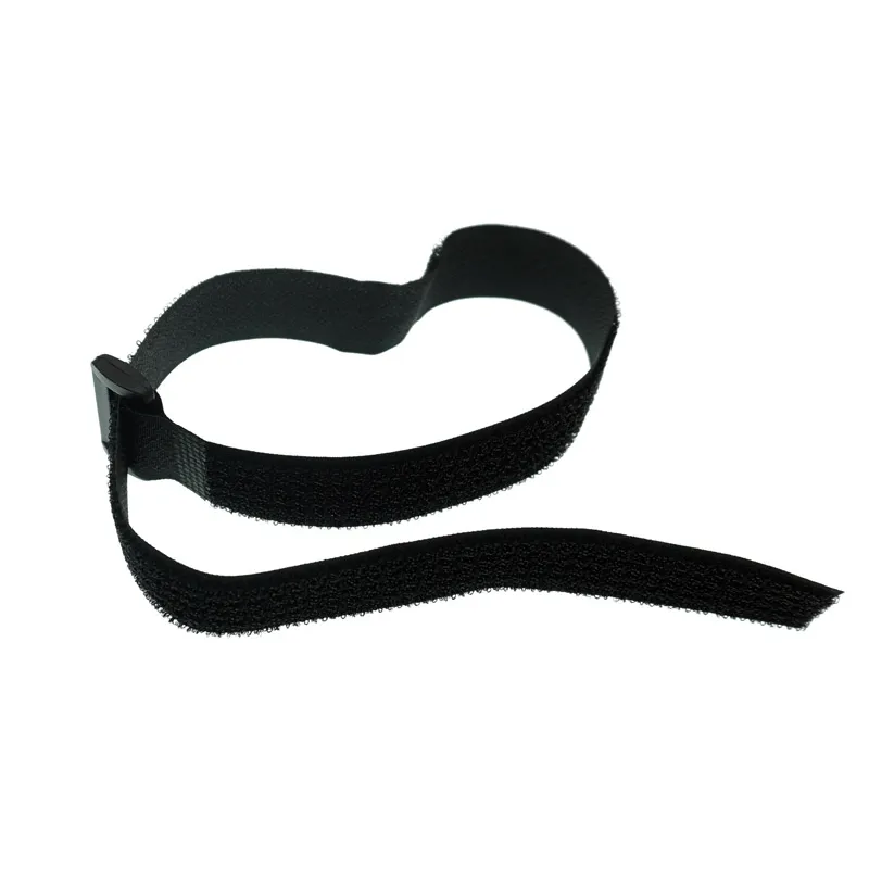 Single-sided self-fastening belt