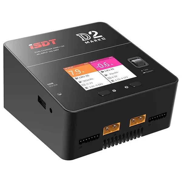 Charger ISDT D2 Mark2 200 Br 12Ax2 AC