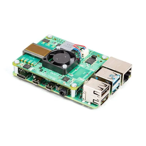 Expansion board for Raspberry Pi 4 POE+ HAT