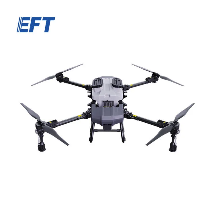 EFT Z50 Agricultural Quadcopter with Quick Release, Water Tank, Built-in Folding Frame, Advanced 1080P Smart Controller, Waterproof FPV Camera, Professional Flight Controller, 18 Second Quick Release Smart Battery, 9000W Dual Channel Fast Charger