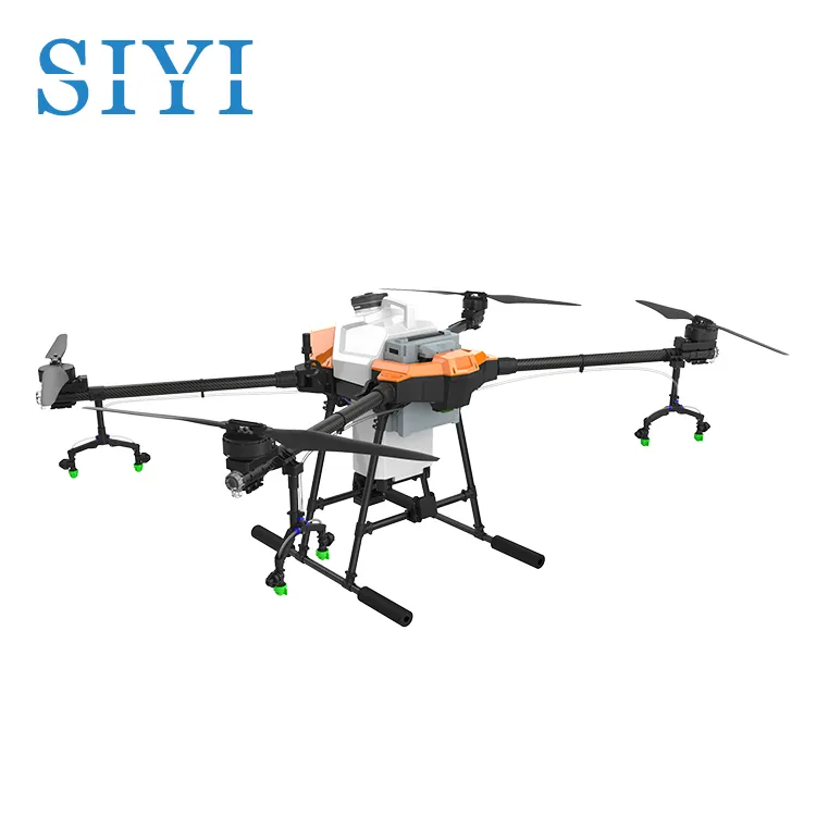 SIYI G420 Agricultural Quadcopter with Water Tank, 4-Axis Folding Frame Kit, 1080P Intelligent Controller, Waterproof FPV Camera, Professional Flight Controller, Quick Release, Smart Battery, Fast Charger