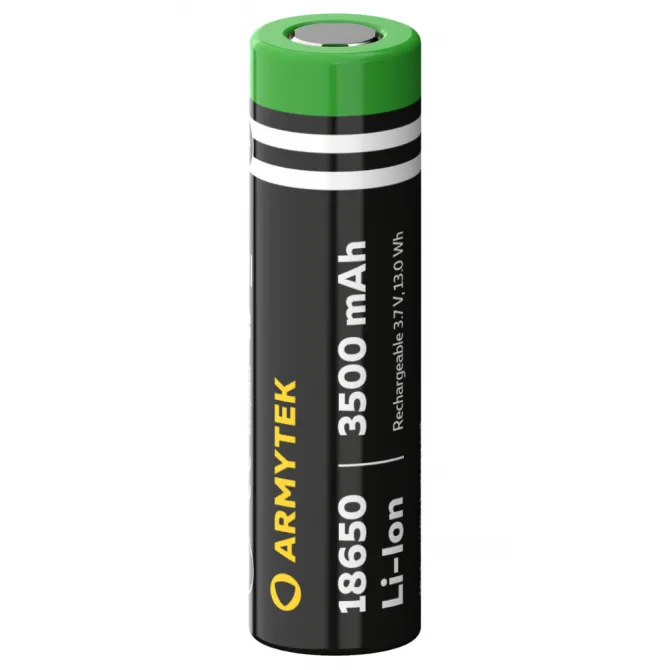 Unprotected Li-ion battery Armytek 18650 3500 mAh