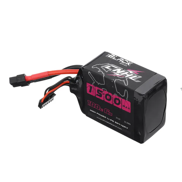 Battery CNHL Black Series 1500mAh 6S 100C LiPo (XT60)