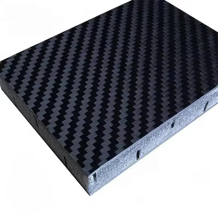 Композитные панели from carbon fiber and сотового material from полипропилена