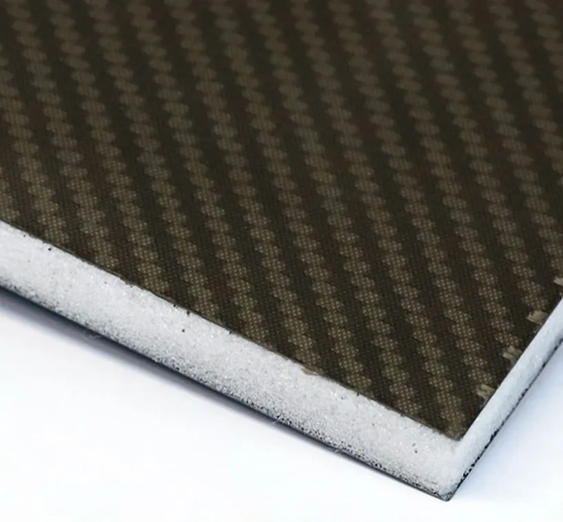 Композитные панели from carbon fiber and пенополивинилхлоридной (PVC) пены