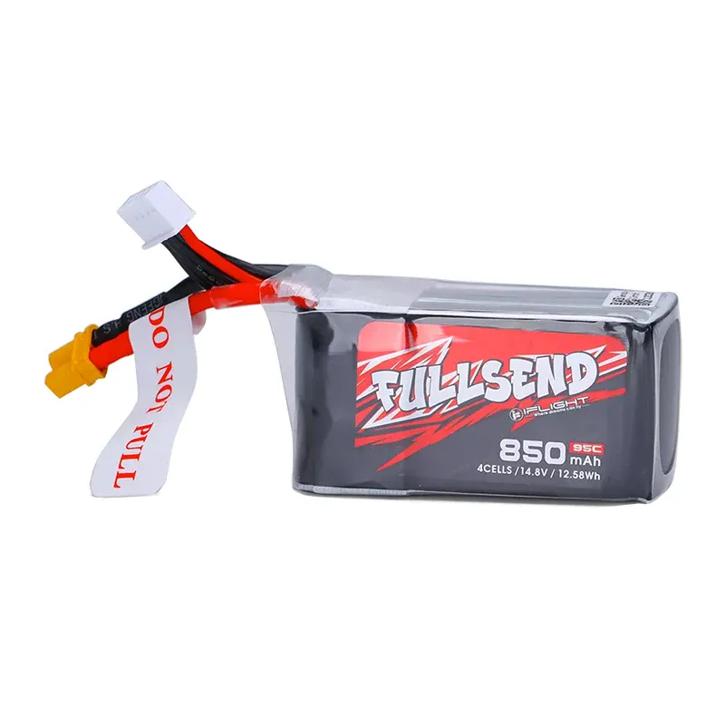 Battery iFlight Fullsend 850mAh 4S 95C LiPo (XT30)