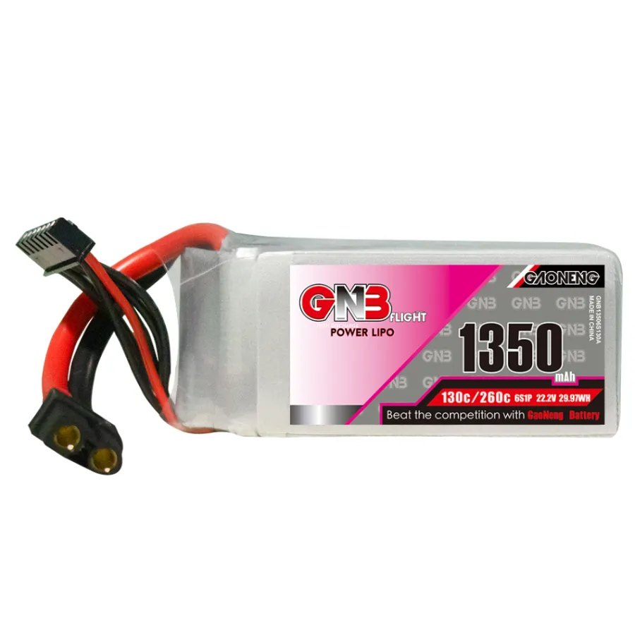 Battery GNB 1350mAh 6S 130C LiPo (XT60)