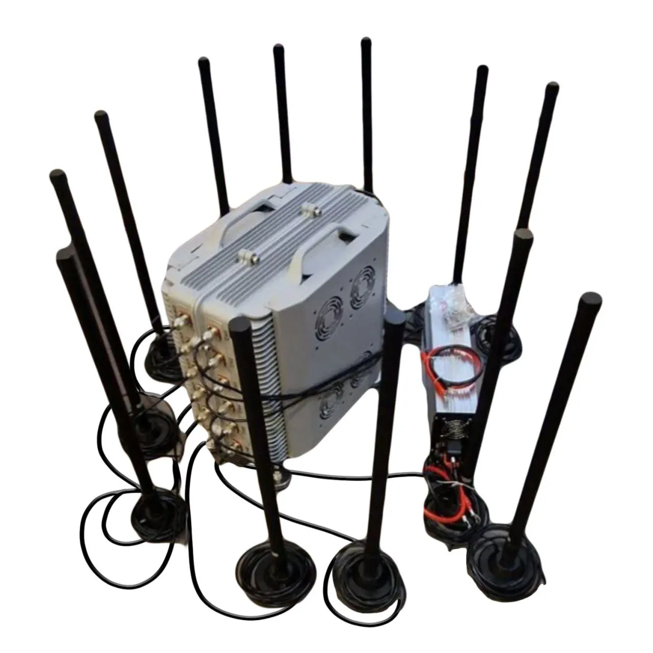 Dusk drone jammer 1, 12 channels, power 600W