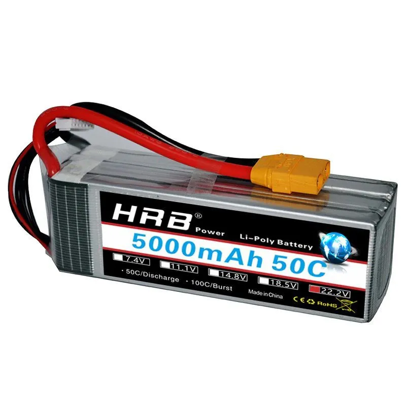 Battery HRB 6S 5000mah 50C XT60