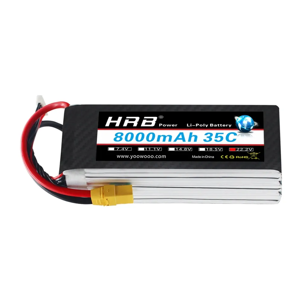 Battery HRB 6S 8000mah 35C XT60