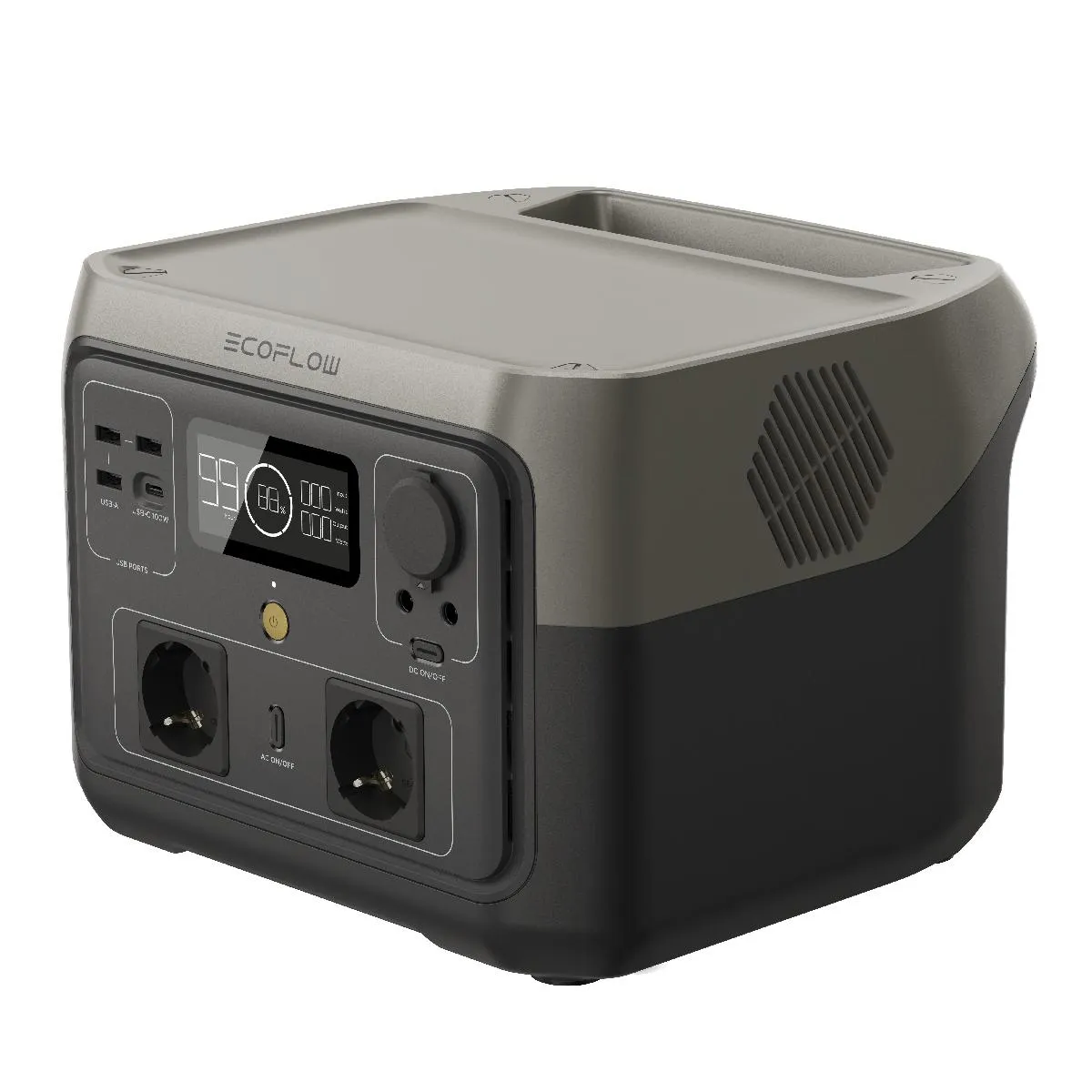 Portable charging station EcoFlow RIVER 2 Max 512Wh
