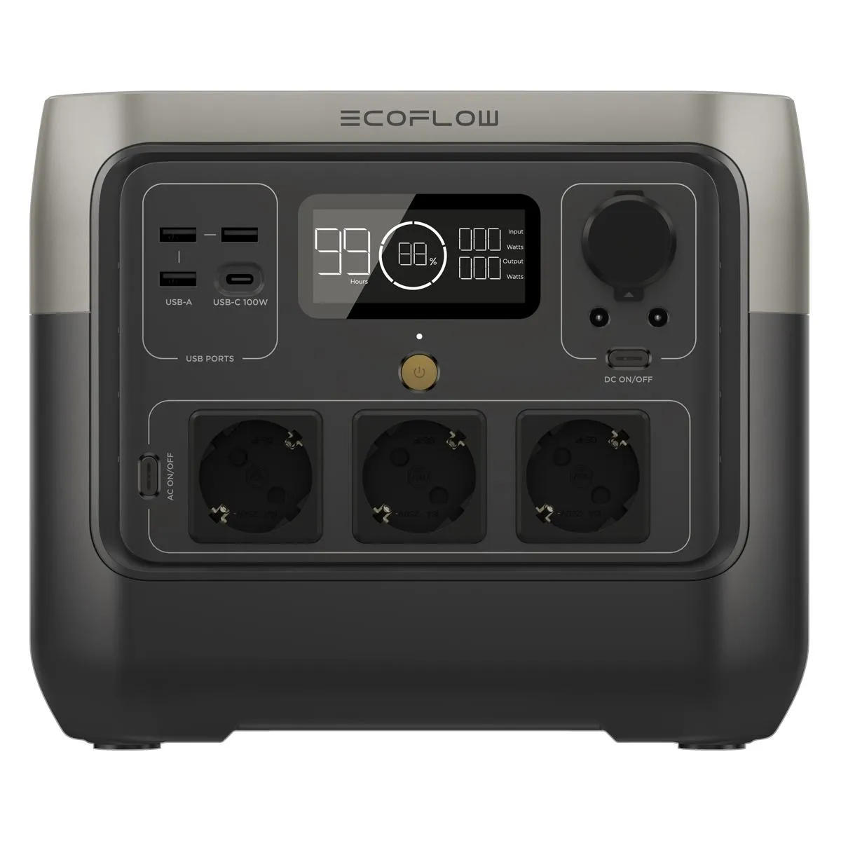 Portable charging station EcoFlow RIVER 2 Pro 768 Wh