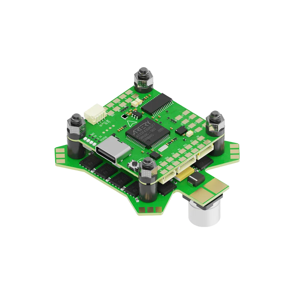 IFlight MINI BLITZ ATF435 55A Stack Flight Controller BLITZ ATF435 with BLITZ mini E55S 4-in-1 2-6S ESC