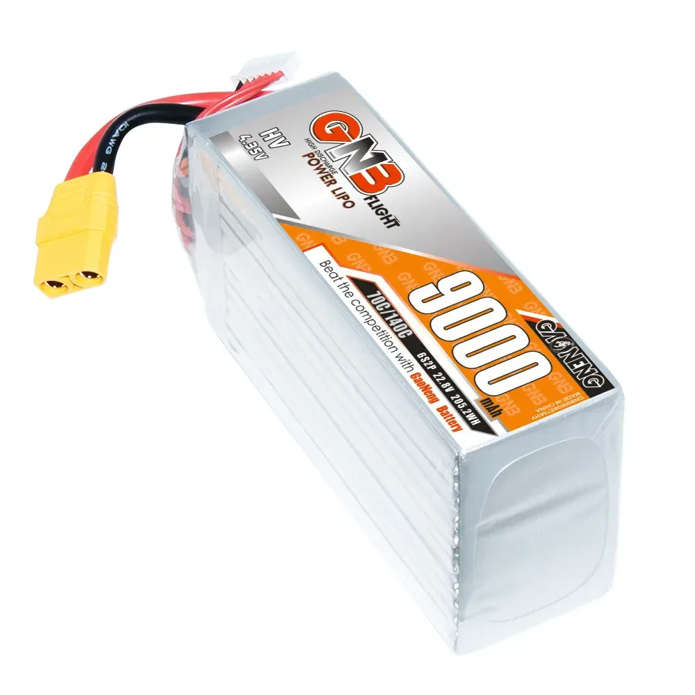 Battery GAONENG GNB 6S 9000 mAh 70C/140C HV 22.8 V XT60