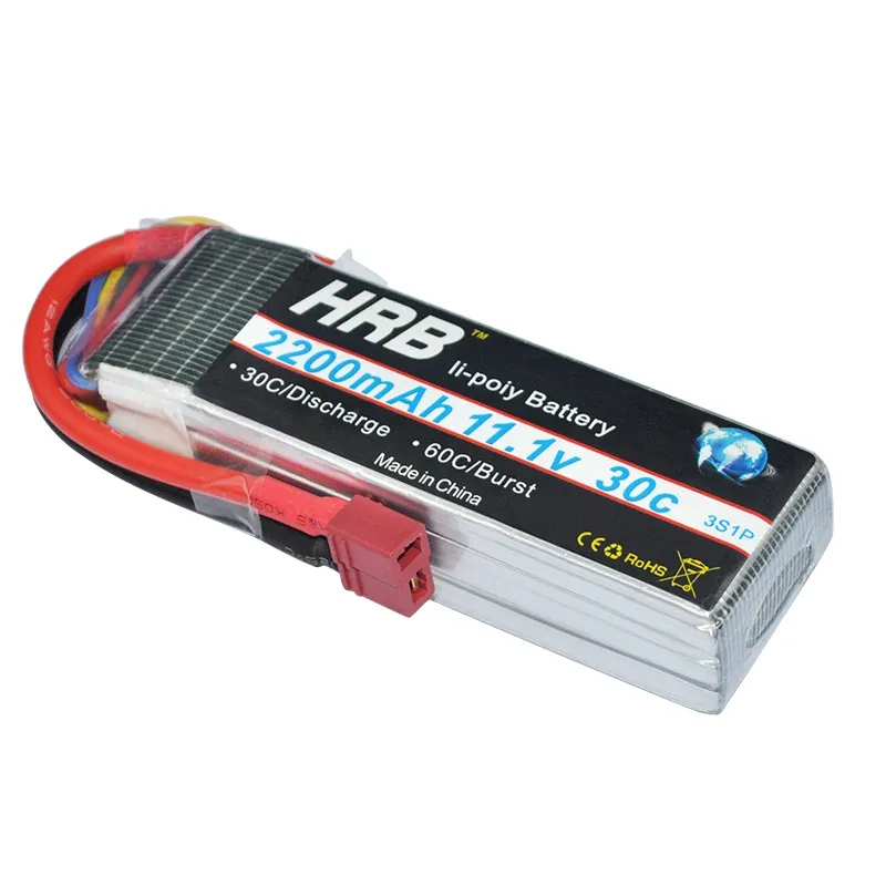 Battery HRB LiPo 3S 11.1V 2200mah 30C XT60