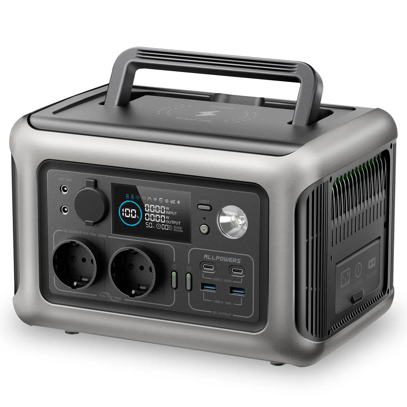 Portable power station Allpowers R600