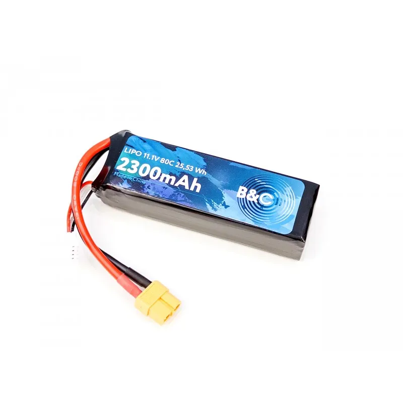 Battery B&C 2300 mAh 80C XT60