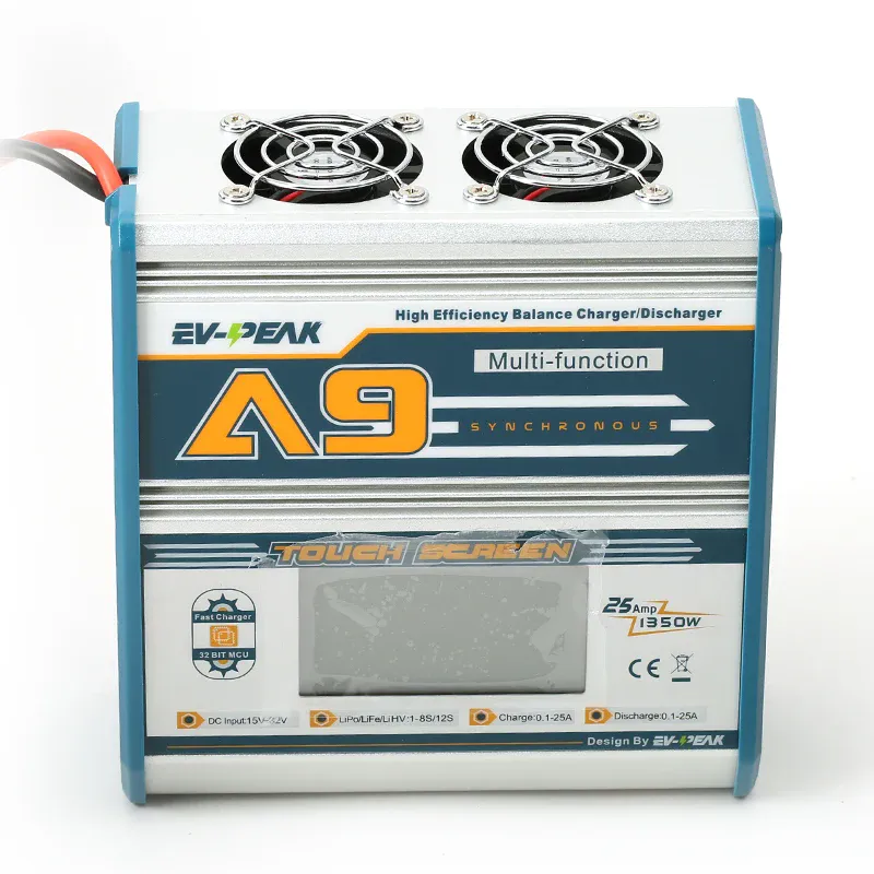 Balancing charger for lithium batteries EV-PEAK A9