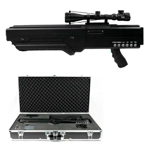 Блокиратор drone 120w 6 channels (антидроновое gun)