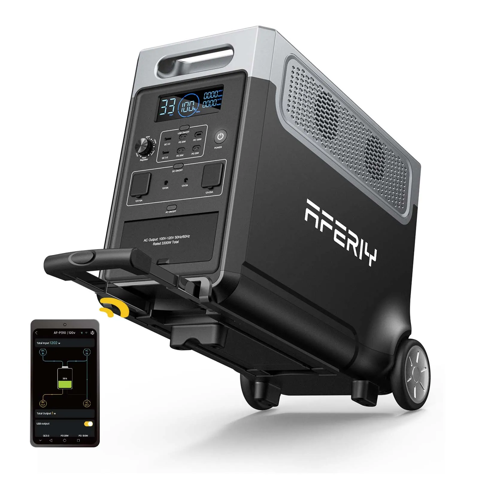 Charging station AFERIY P310 3600wh
