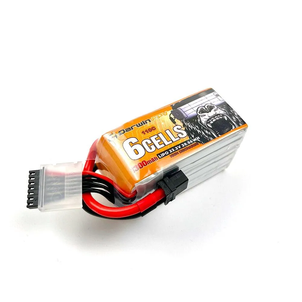 Battery DarwinFPV 1300 mAh 6S 110C