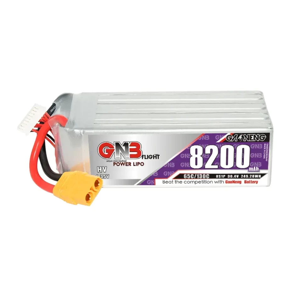 Battery GNB 8200mAh HV 8S 65C XT90 LiPo