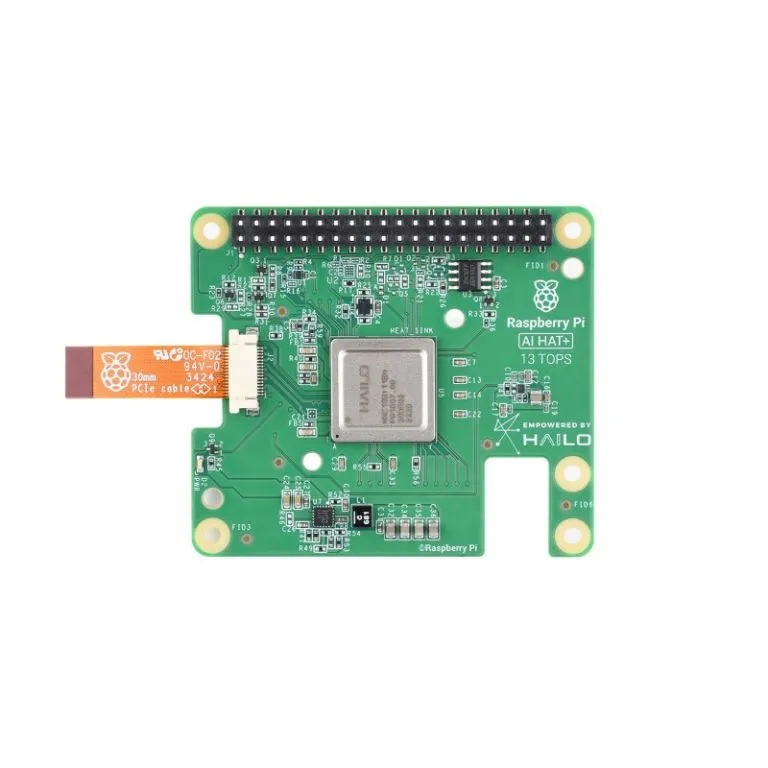 Raspberry Pi AI M.2 HAT+ Kit with Hailo-8L+26TOPS AI Accelerator