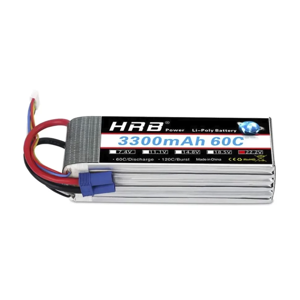 Battery HRB 6S LiPo 3300MAh 60C XT60