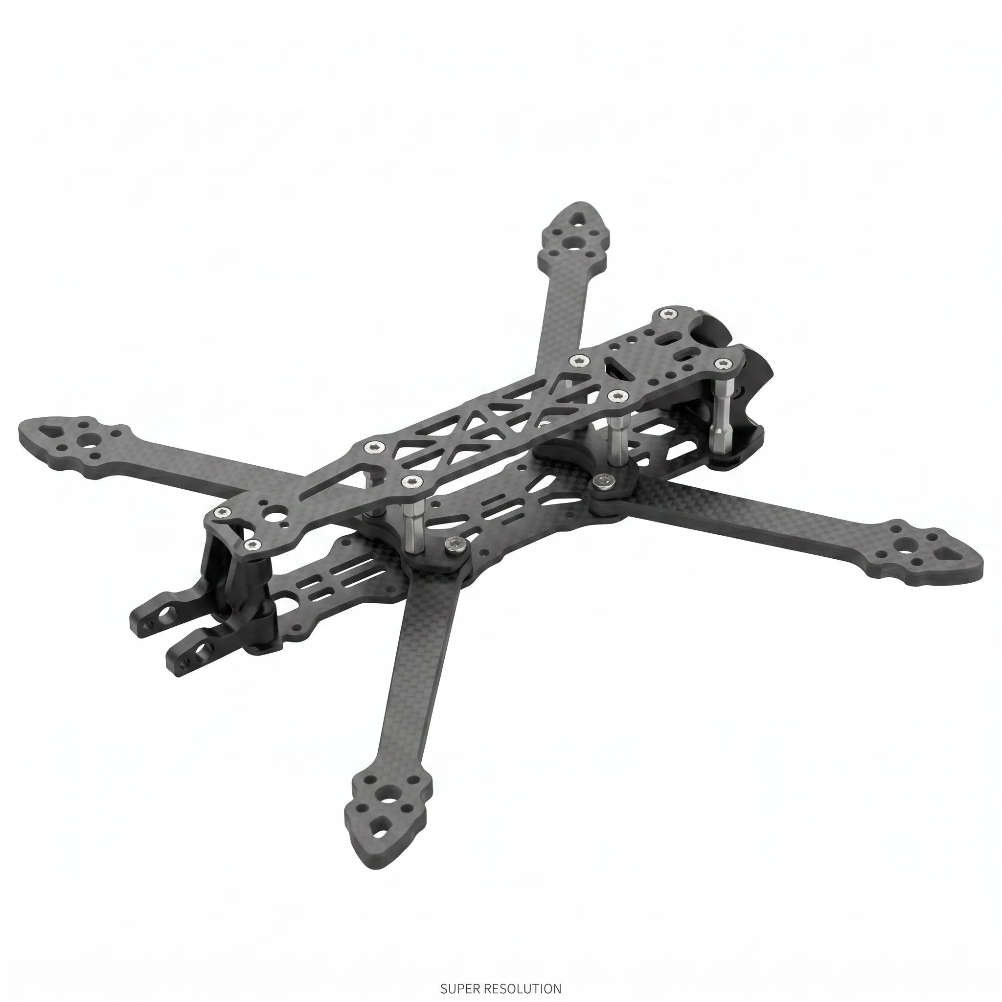 Frame reinforced for FPV drone carbon, EBK 7 inches