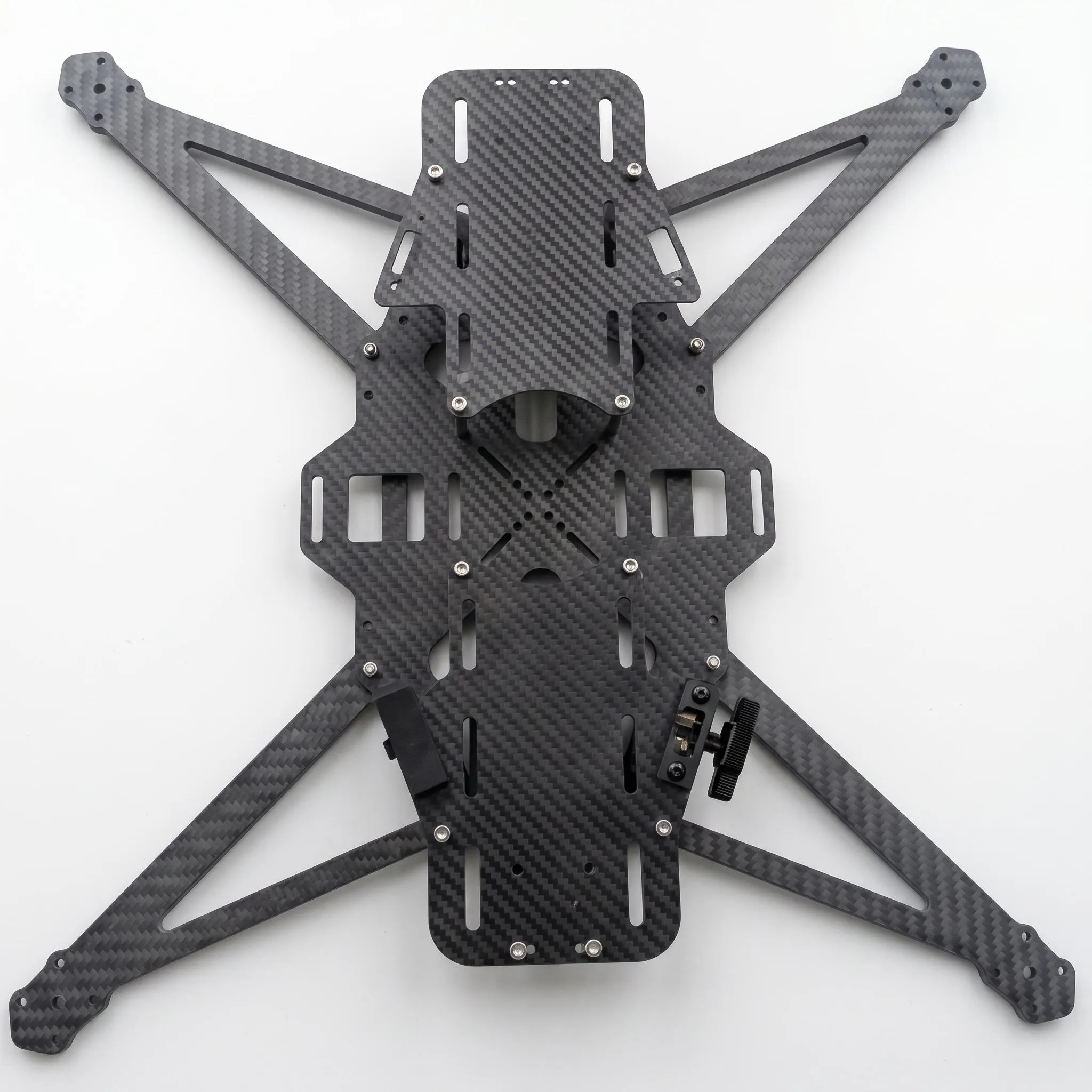 Reinforced carbon frame for FPV drone, Wyvern 4x13x15x18