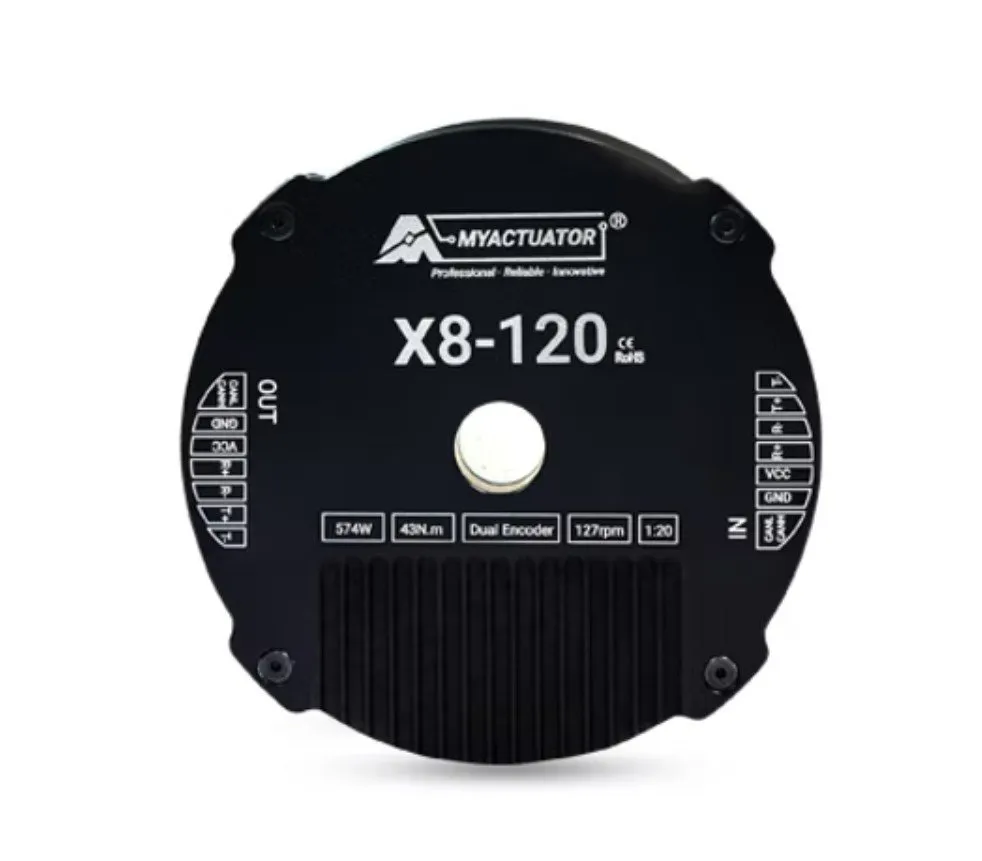 EtherCAT motor RMD-X8-P20-120-E