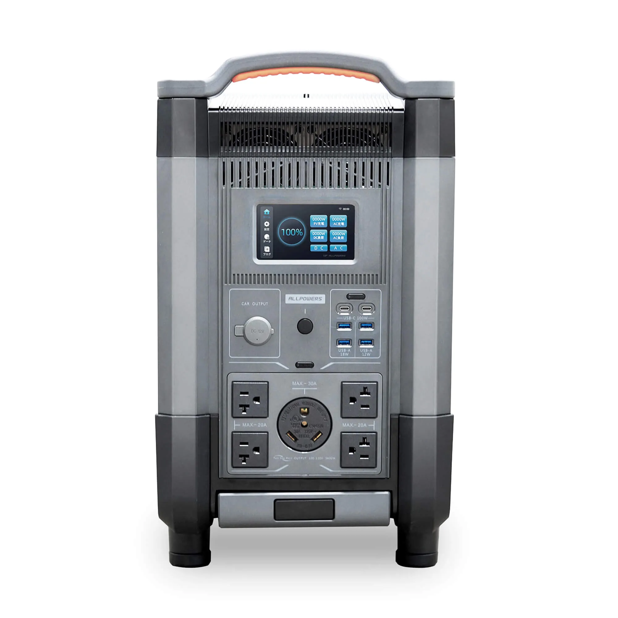 Portable power station Allpowers R4000